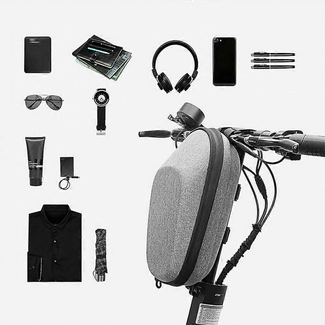 Scooter Front Tube Bag Large Capacity Front Pouch Tools Cellphone Storage Bag Compatible with Mijia M365 Electric Scooter