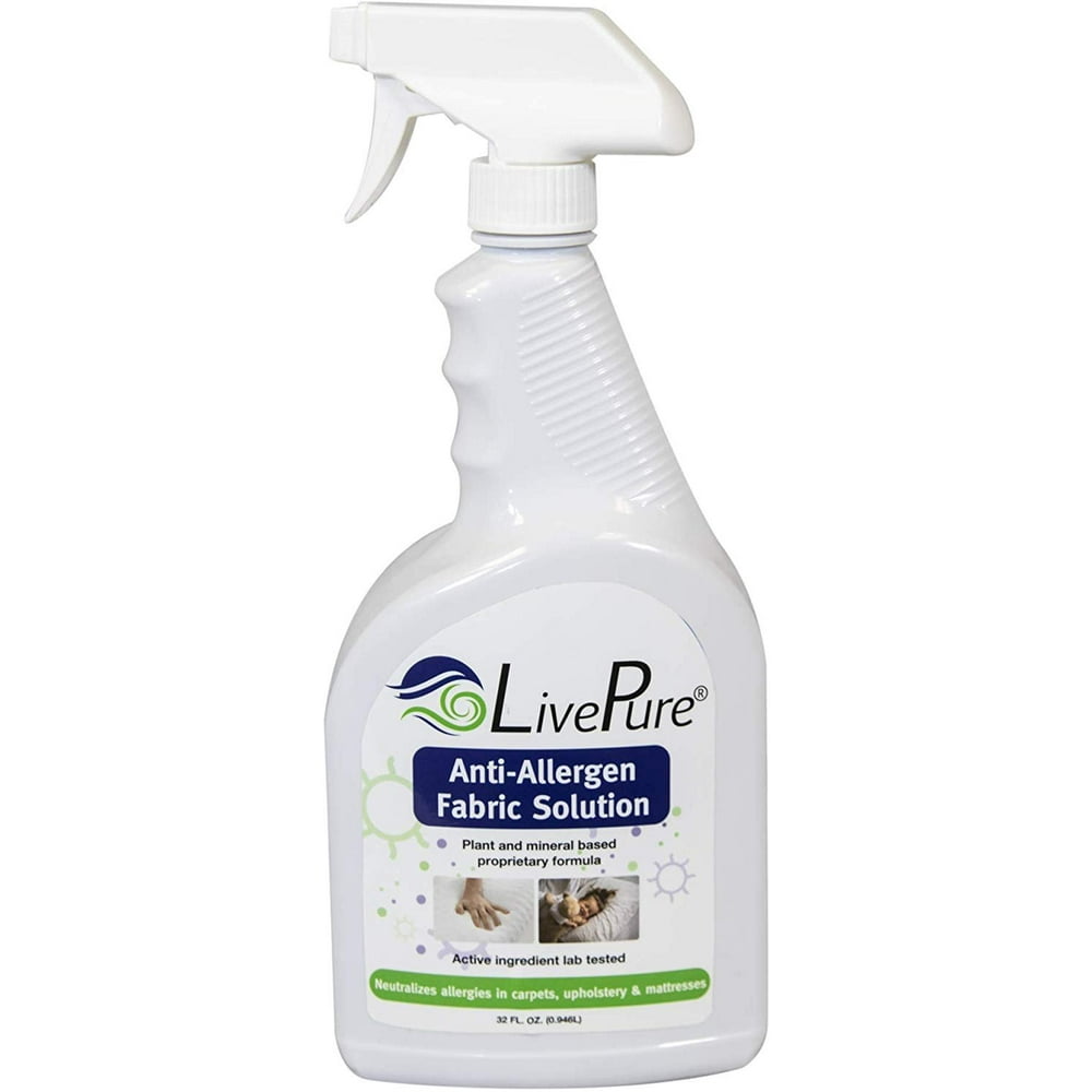 LivePure LPSPR32 AntiAllergen 32 OZ Fabric Spray for Household