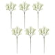 thumbnail image 1 of Flores Artificiales Billuyoard 6 Piezas Eucalipto Decoración Blanco, 1 of 6