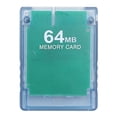 thumbnail image 1 of [64 MB Azul Transparente] Tarjeta Memoria PS2 Solución M2 Con Función FMCB Tarjeta Memoria para Consola Juegos PS2 8 MB/16 MB/32 MB/64 MB (64 MB Azul), 1 of 9