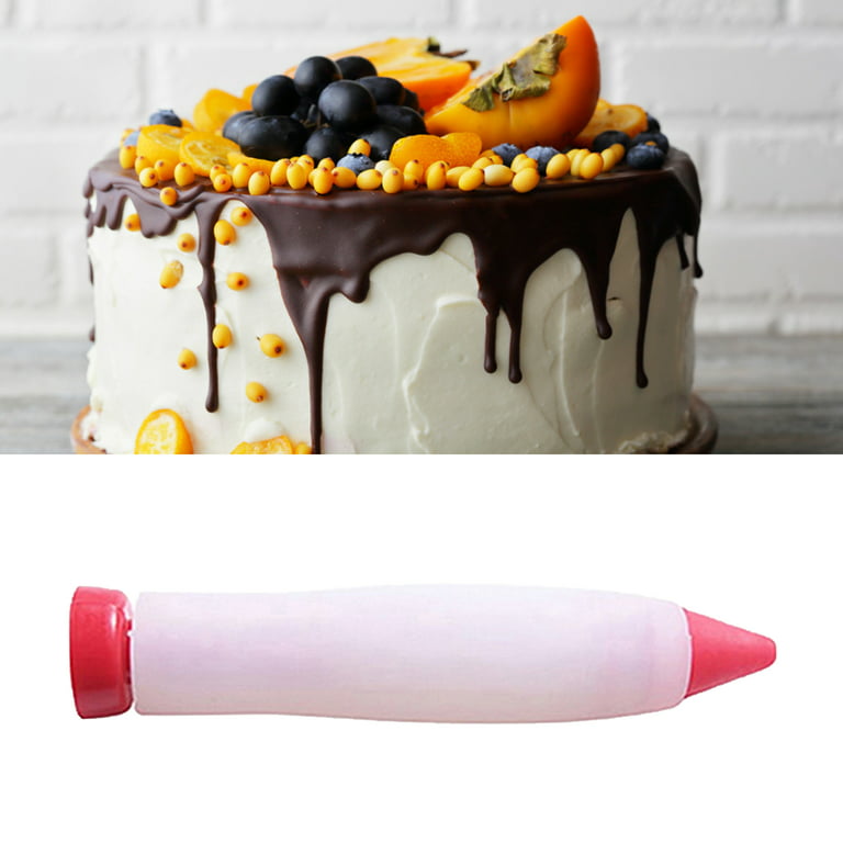 Wovilon 1Pc Mouldcream Cup Icing Piping Silicone Nozzle Dessert Decorator  Cake Pen Cake Diy Doodle Pen Milking Grease Pen 