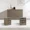 Grey Alder, variant on SICOTAS 4-Piece Modern Bedroom Furniture Set-51.8"W Horizontal Fluted 6 Drawer Dresser, Nightstand Sets of 2 with Vertical Fluted Drawer & Open Shelves, Grey Alder