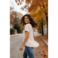 thumbnail image 4 of UZMOG Summer Tops for Women, Short Sleeve Shirts Casual Blouses Dressy Work Tunic Tops Fashion Clothes, 4 of 7