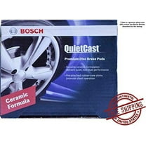 Bosch BC946 QuietCast Premium Ceramic Disc Brake Pad Set For BMW: 2001-2006 330Ci, 2001-2005 330i, 2001-2005 330xi, 2004-2010 X3, 2006-2008 Z4; Front
