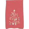 thumbnail image 1 of Simply Daisy 16" x 25" Pinecone Tree Geometric Print Hand Towel, 1 of 2