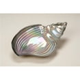 thumbnail image 1 of Grenade Rouge 573-2 Coquille de Conque 11.5 Po Plaque de Lustre en Argent, 1 of 1