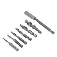 thumbnail image 2 of Drill Taps,Drill Tap Set Combined Drill Tap Bit Set Tap Set Compact and Lightweight, 2 of 14