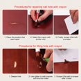 thumbnail image 5 of Yinreli Furniture Paint Floor Door Repair Crayon Damaged Scratch Wax Wooden Restore Pen, 5 of 8