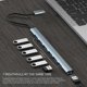 thumbnail image 4 of 7IN1 USB HUB Type C 3 0 USB-A Hub Splitter USB3.0/2.0 With USB-C 5Gbps High Speed Data Transmission For PC Laptop Macbook, 4 of 5