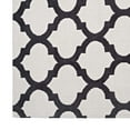 thumbnail image 4 of lida moroccan trellis 8x10 area rug, ivory and charcoal, 4 of 6