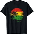 thumbnail image 1 of Camiseta vintage con palmeras y reggae de la isla, 1 of 2