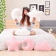 thumbnail image 3 of Creative Star Moon and Cloud Plush Pillows Stuffed Toys (Pink, Moon), 3 of 4