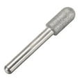 thumbnail image 3 of Brocas de diamante para moler, bits de perforación para herramienta rotativa, vástago de 1/4 de pulgada, nariz de bola cilíndrica de 10 mm, 120 de grano, 5 piezas, 3 of 4