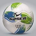 thumbnail image 3 of Balón de Fútbol Soccer Gaser Azul Verde Laminado PVC Suka, 3 of 6