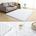 Lochas Soft Fluffy Rugs Shaggy Plush Area Rug for Bedroom Living Room ...