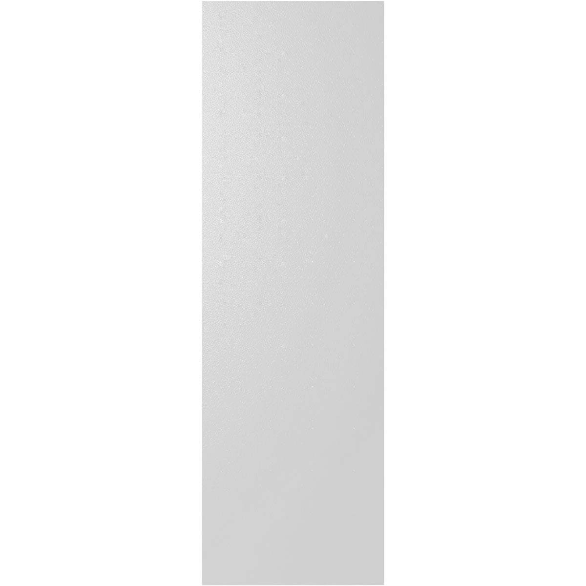 15"W x 62"H True Fit PVC Single X-Board Farmhouse Fixed Mount Shutters, Raisin Brown (Per Pair - Hardware Not Included)