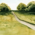 thumbnail image 2 of Popp, Grace 26x26 Gold Ornate Wood Framed with Double Matting Museum Art Print Titled - Golden Walk II, 2 of 4