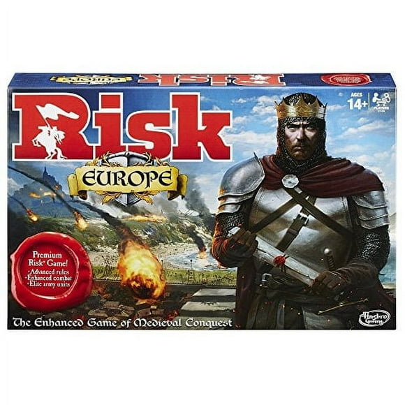 Juego de mesa Hasbro Risk Europe Strategy Multiplayer Family