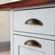 thumbnail image 3 of Tiradores de cajón de estilo vintage de hierro curvado para armarios, muebles de cocina y guardarropas: juego de 12 pomos de puerta estilo retro Héloise, 3 of 5