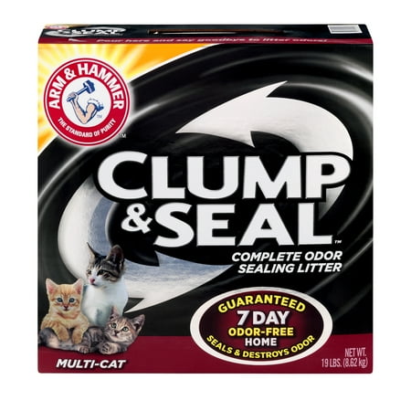 Arm & Hammer Cat Litter Clump & Seal Multi-Cat 19 lbs