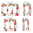 thumbnail image 2 of Yayeee Rocker Switch Wall Plate 1-Gang 4.6"x2.9" Home Decorative Outlet Cover, White Apple Pattern, 2 of 6