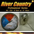 thumbnail image 3 of River Country 5" (RC-T5L) Adjustable BBQ Grill Thermometer Temperature Gauge 50 to 550 F (Long Stem), 3 of 5