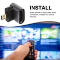 thumbnail image 3 of PAMINGONO Right Angle Video Adapter Female to Male Metal Connector for Computer Monitor Receiver, 3 of 7