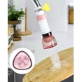 thumbnail image 1 of 4pcs Red Faucet Purifier Adjustable Faucet Water Filter Splash Proof Kitchen Filtration Faucet Faucet Tap Faucet Tap Faucet, 1 of 5