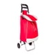 thumbnail image 1 of Carrito Plegable Multifuncional Queen Sense Ideal Para Mandado Supermercado Con Bolsa De Lona Color Rojo, 1 of 6