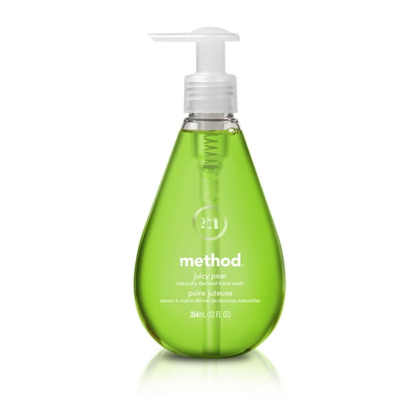 method Gel Hand Soap, Juicy Pear, 12 fl oz