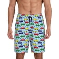 thumbnail image 3 of Lsque Transport Mens Sleep Pajama Shorts,Short Pajama Pants, Cotton Ultra-Soft Knit-X-Large, 3 of 9