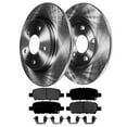 thumbnail image 2 of MotorbyMotor Front Rear Brake Kits Rotors and Cearmic Pads fits for 2011-2015 Hyundai Sonata, 2011-2015 Kia Optima Brake Rotor & Brake Pad Including CLEANER DOT4 FLUID, 2 of 12