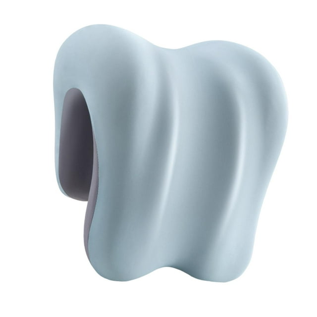 Esquirla Neck Support Pillow Nap Computer Chair Napping Seat Headrest Pillow for Neck Light Blue