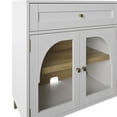 thumbnail image 5 of Twin Star Home Modern Sideboard with Glass Cabinet Doors, 5 of 8