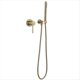 thumbnail image 1 of Juego de Ducha de Pared con Cabezal de Ducha de Agua Fría y Caliente Juego de Ducha Dorado, 1 of 8