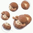 thumbnail image 4 of HCNTES Kids Toddler Slippers Baby Girls Boys Cute Cartoon Design House Shoes Children's Non Slip Warm Soft Fall Winter Fuzzy Indoor Slipper(A01-Brown,8), 4 of 7