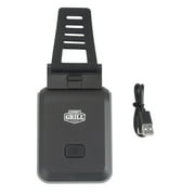 Expert Grill Usb Rechargeable Waterproof Led Grill Light, Black and Gray