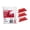 Red, variant on Pendaflex, PFX42YEL, Hanging Folder Plastic Tabs, 25 / Pack
