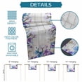thumbnail image 6 of Spring Flowers Table Runner 48 Inches, Watercolor Garden Florals Wooden Grain Bed Runner Dresser Scarves Tabletop for Indoor Outdoor Parties/Ceremony/Banquet, 13" x 48", 6 of 8
