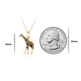 thumbnail image 3 of Sterling Silver 18K Yellow Gold Plated 3D Animal Pendant Necklaces, 3 of 3