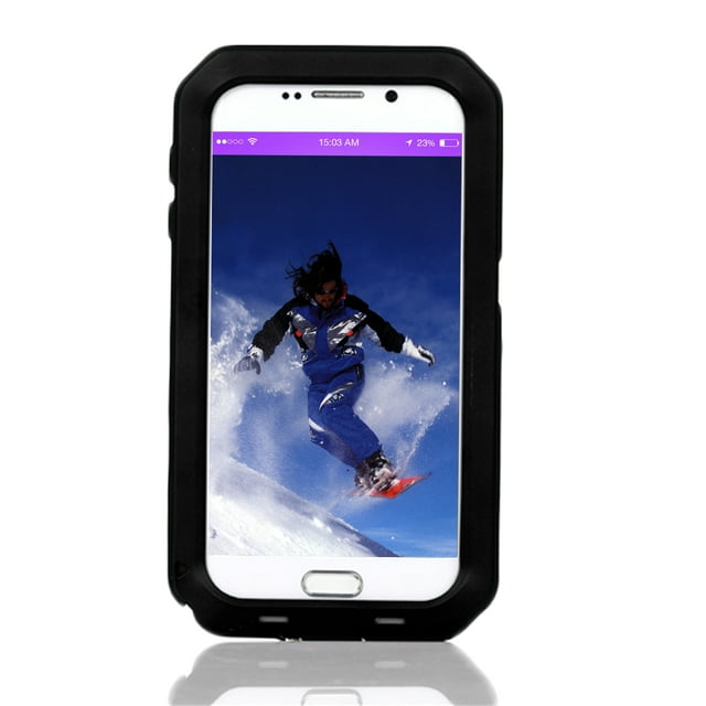 Étui Rigide Imperméable Durable 3 Couches Protection pour Samsung S5 Note 5 Téléphone Protection contre l'Abrasion
