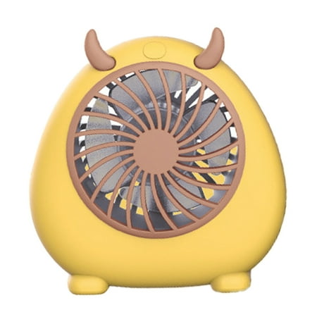 

MYSEPT Handheld Portable Fan Ergonomic Design Plastic Quiet Operation USB Charging Fan for Home