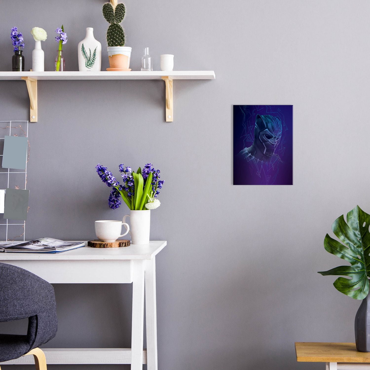 Artissimo Designs Wired Bust Printed Canvas - 6.5W x 8.5H