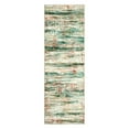 thumbnail image 4 of Nasitip Modern Stripe Green 2'x6' Area Rugs for Living Room Soft Low Pile Non-Sliping, Machine Washable, 4 of 7