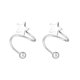 thumbnail image 1 of 2 uds anillo de labio retorcido en espiral de acero inoxidable Piercing de lengua corazón estrella oreja cartílago hélice Piercing Stud pendiente joyería regalos Dengxun unisex, 1 of 2