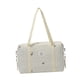 thumbnail image 3 of Bolsa de pañales, bolso de mano para mujer, bolso de trabajo, bolso de nailon, regalo para baby shower, multifunción Flor marrón, 3 of 9