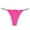 Hot Pink, variant on Sheer G String Thong Panties for Women - Low Lift Transparent Briefs, Soft Breathable T Back Base Layer for Daily Wear