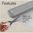 thumbnail image 2 of Clear Vinyl Plastic Floor Runner (27 in x 8 ft.), 2 of 7