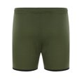 thumbnail image 3 of Abcnature Men's Athletic Shorts, Sports Gym Running Short Pants, Men Solid Breathable Three-point Beach Shorts, Sports Elasticated Lace-up Trousers, Cargo Casual Hiking Shorts Green 3XL, 3 of 4