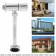 thumbnail image 4 of Válvula de descarga para urinario, cromada, para montaje en pared, tipo botón, expuesta, para inodoro, manual, con retardo y apagado automático para baño, inodoro, E58q09oDQA, 4 of 5